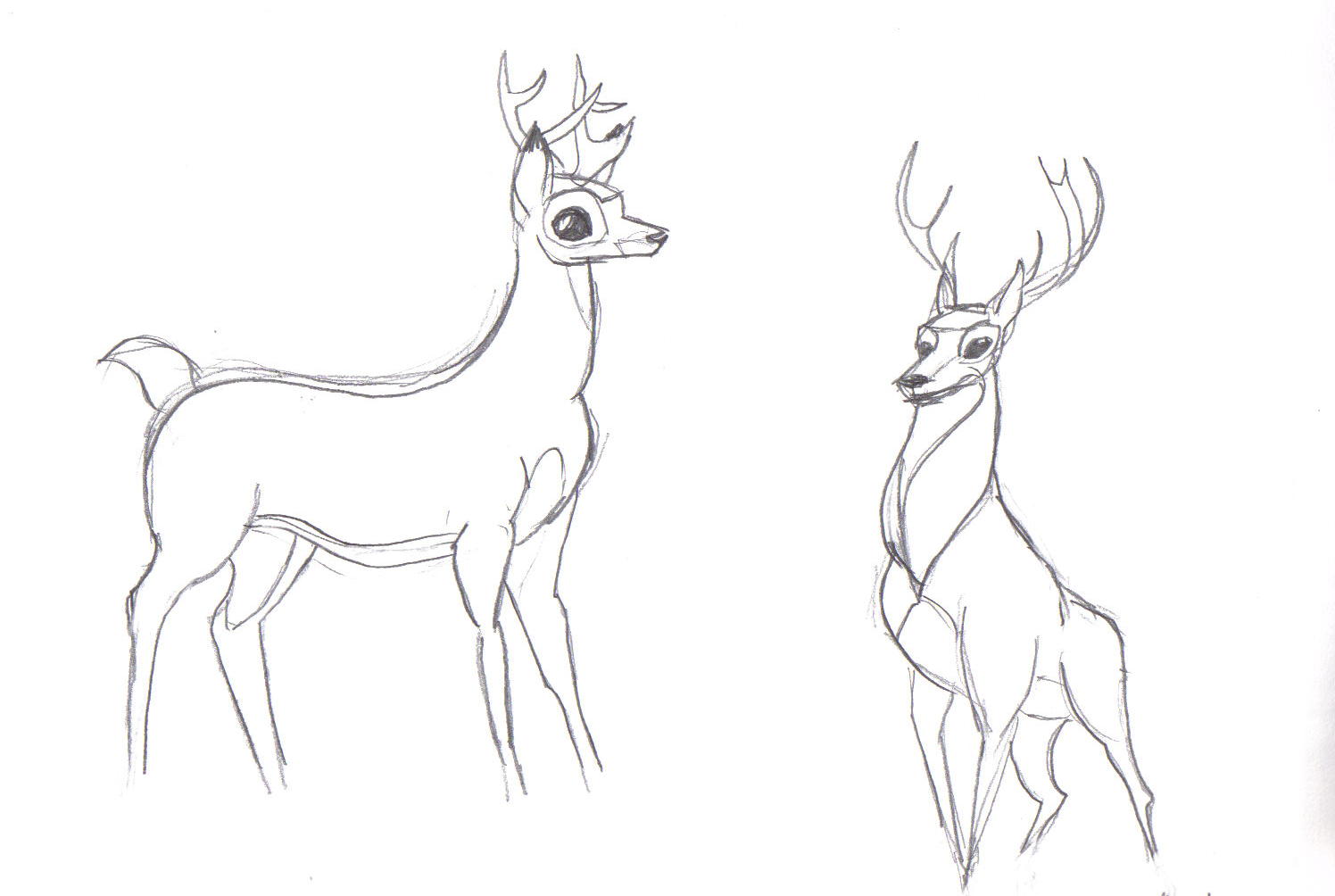 1496x1004 Disney Bambi Deer By Rewstargazer