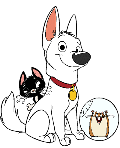 400x493 Disney's Bolt Clip Art Disney Clip Art Galore