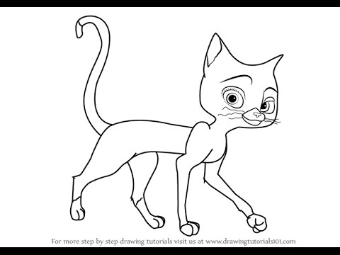 480x360 How To Draw Mittens Cat From Bolt