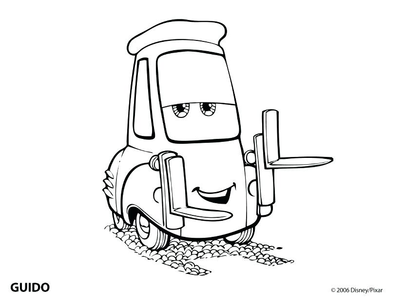 829x632 Disney Pixar Cars Coloring Pages
