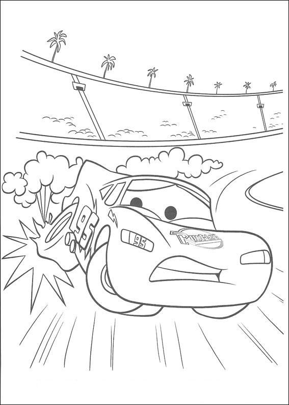 567x794 Free Disney Cars Coloring Pages