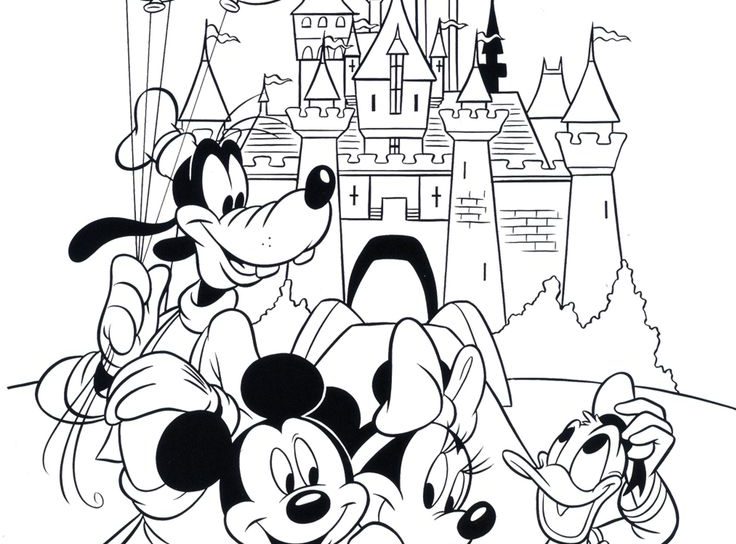 736x544 Great Castle Coloring Page Wonderful Castles Pictures To Colour
