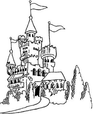 300x369 37 Best Castles Coloring Book Images On Coloring Pages
