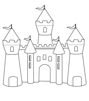 290x330 Castle Coloring Page Castles