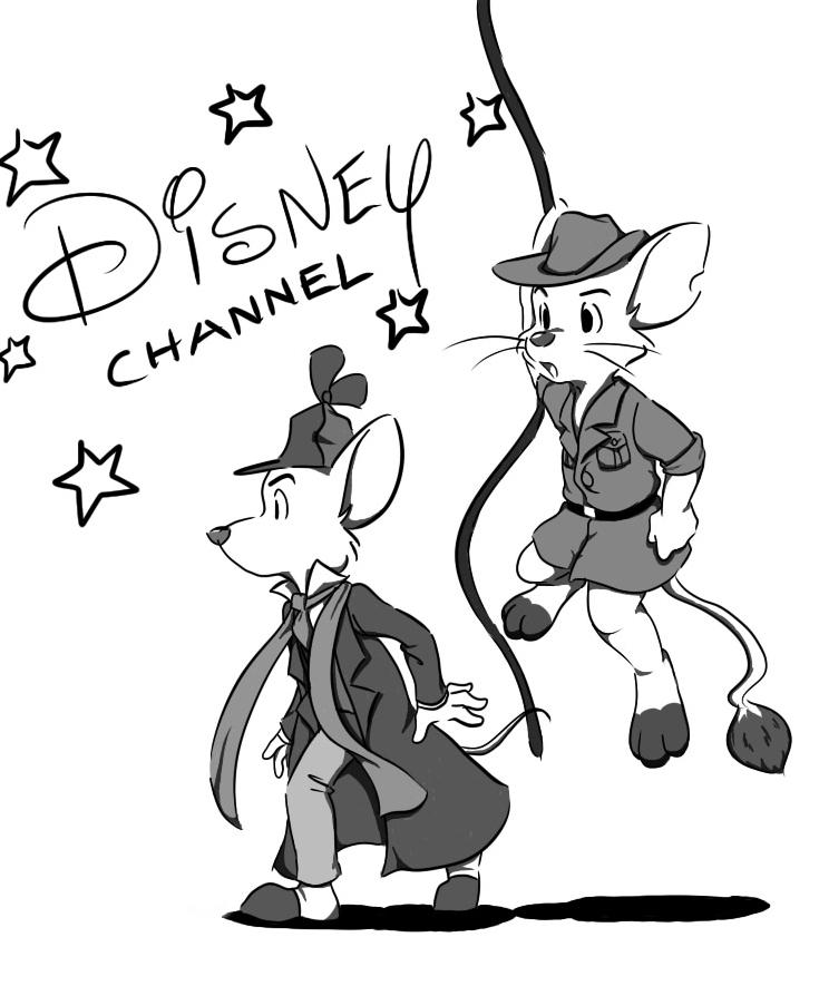 735x885 Disney Channel Basil And Jake By Doraemonbasil