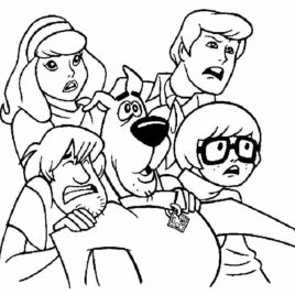 268x268 Coloring Pages Disney Channel Characters Archives