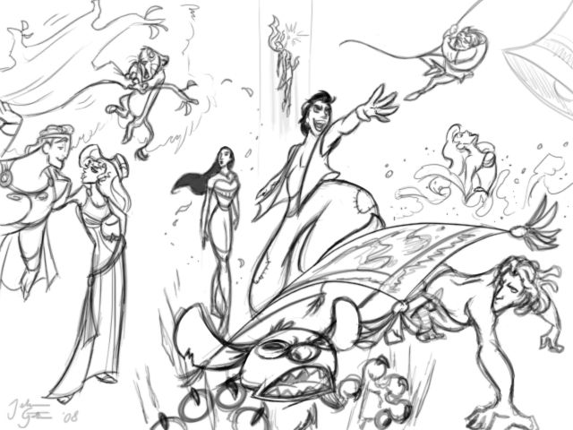 640x480 42 Best Disney Sketches Images On Disney Drawings