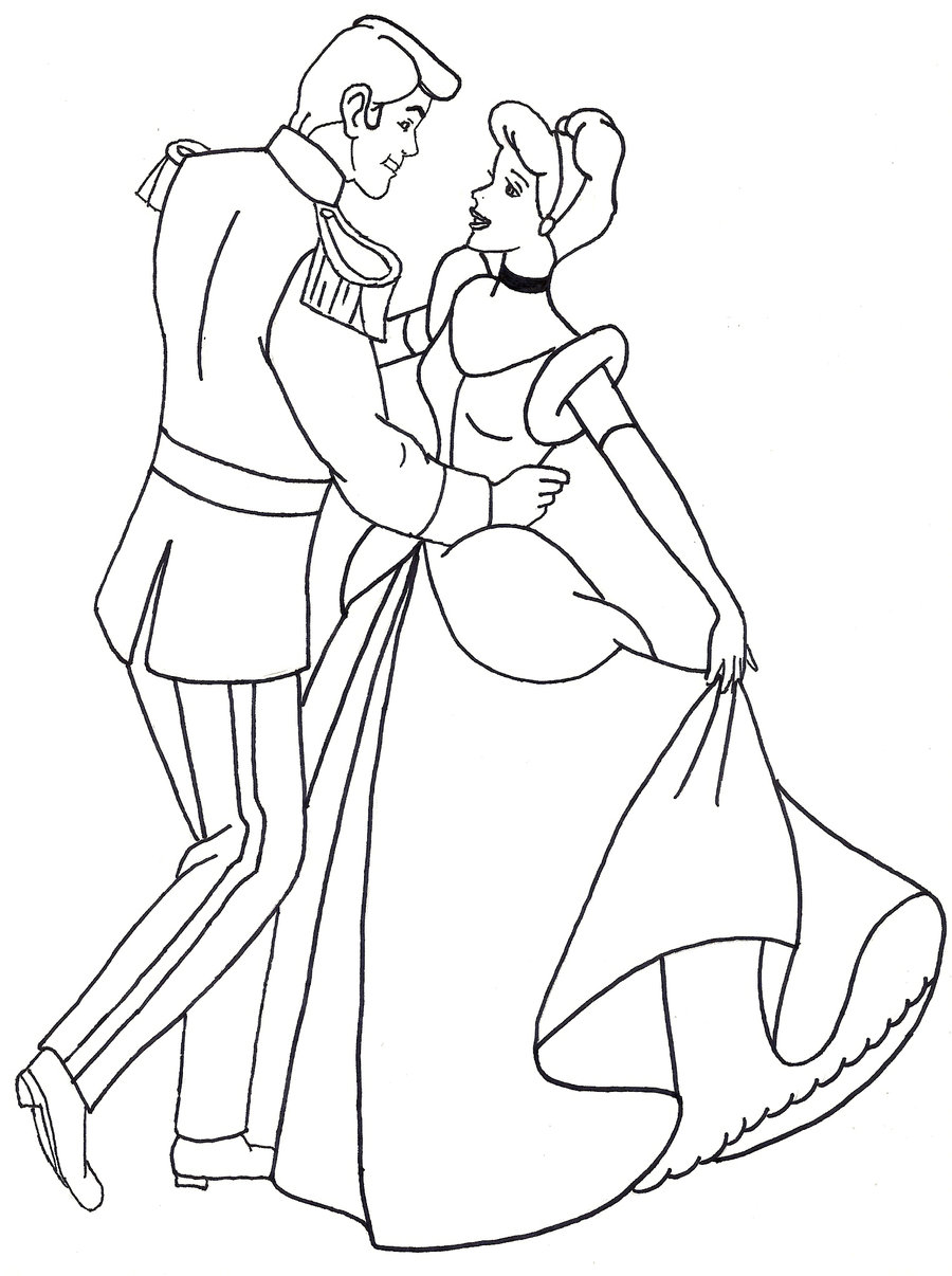900x1206 Cinderella And Prince Charming By Disney Fairy