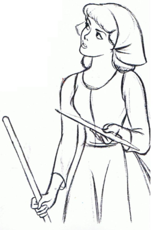 526x785 Disney Cinderella Sketches