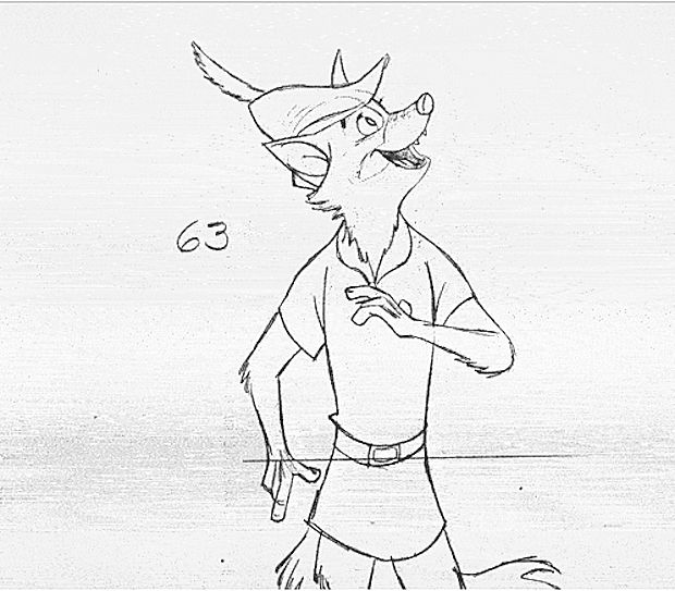 620x543 Classic Disney Pencil Animations Come To Life In Gifs