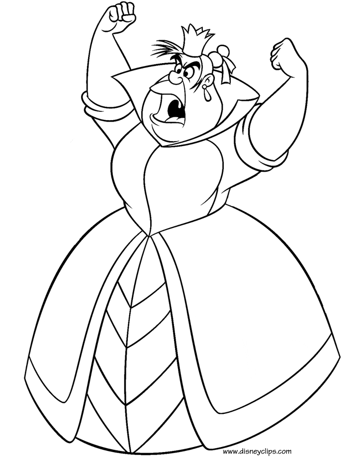 720x920 Disney Alice In Wonderland Coloring Pages