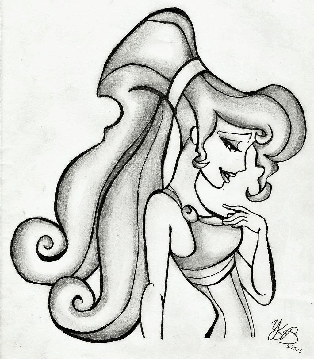 1024x1170 Disney Sketch Meg