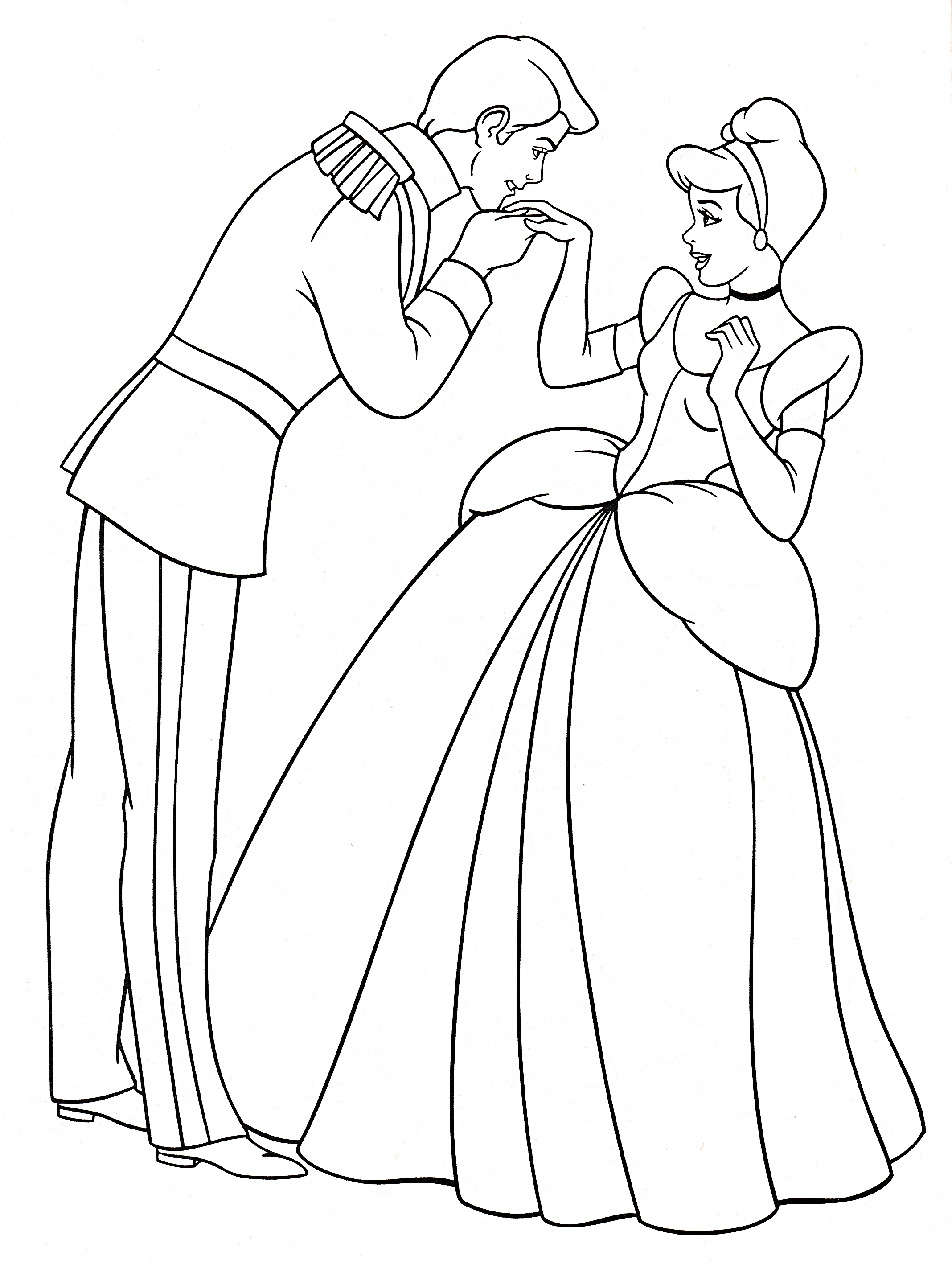 2136x2836 Princess Love With Prince Sketch Best Ideas About Disney