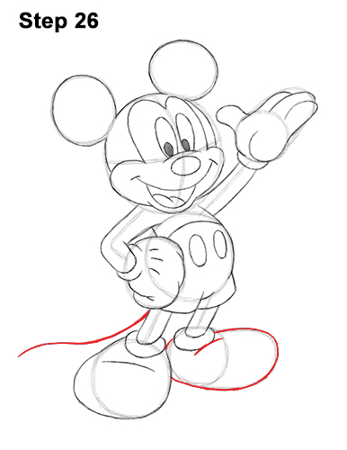 Disney Drawing Step By Step at GetDrawings | Free download