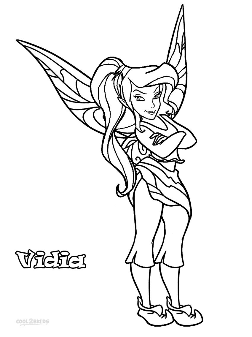 850x1135 Printable Disney Fairies Coloring Pages For Kids Cool2bkids
