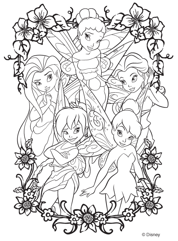 586x792 Disney Fairies