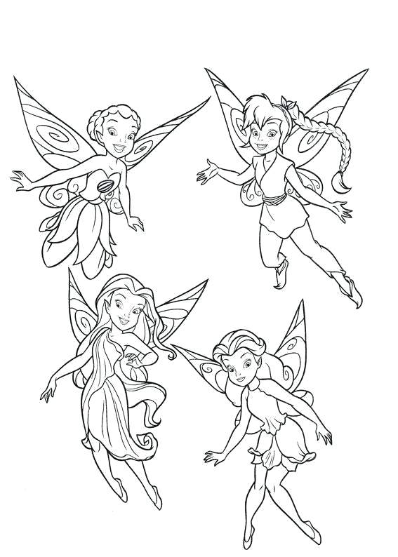 567x794 Disney Fairies Coloring Pages Coloring Pages Fairies Fairies