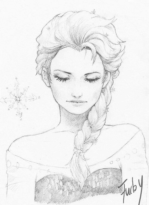500x688 Frozen Disney Sketches, Drawings And Disney Art
