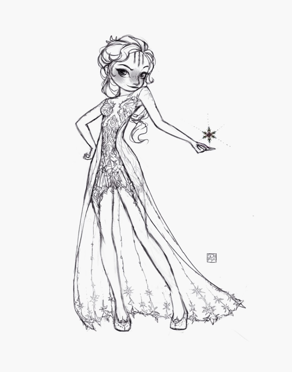 1000x1272 Snow Queen