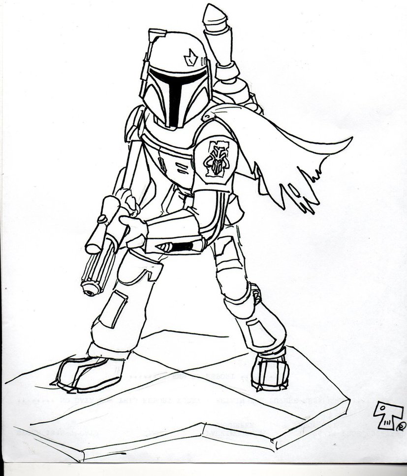 827x965 Disney Infinity Boba Fett By Therenegadesgt