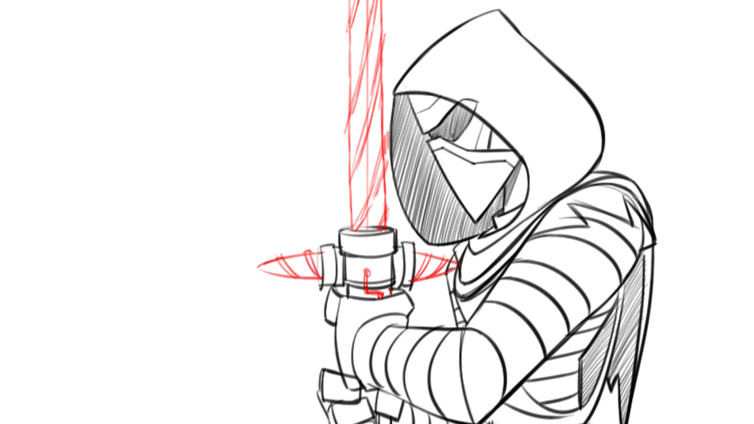 1536x864 Drawing Of Star Wars How To Draw Kylo Ren, Disney Infinity Style