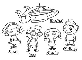 270x200 Disney Junior Print And Colour