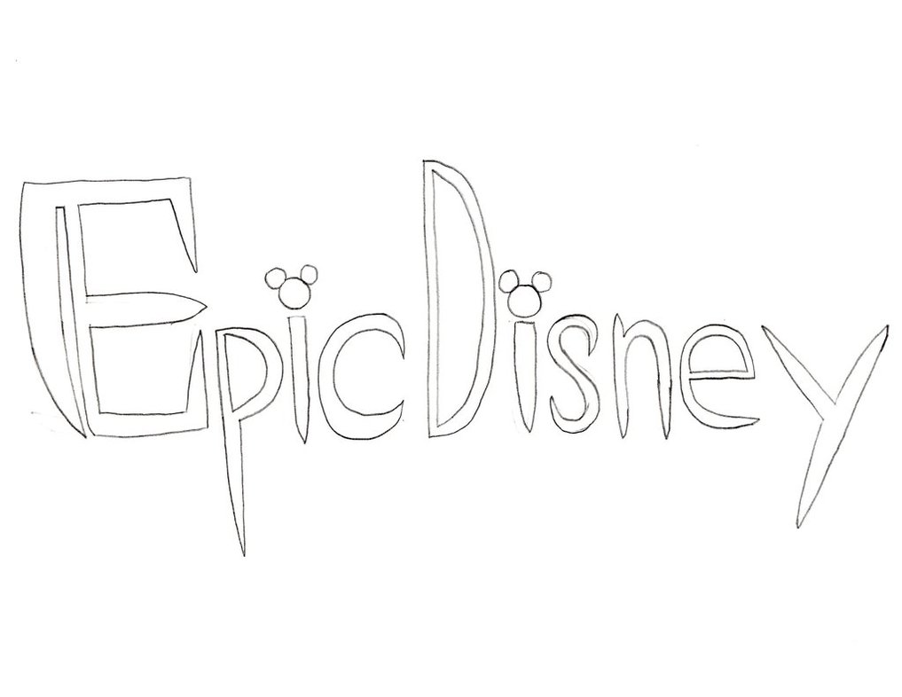 1017x786 Epic Disney Logo By Digitalmindtaker