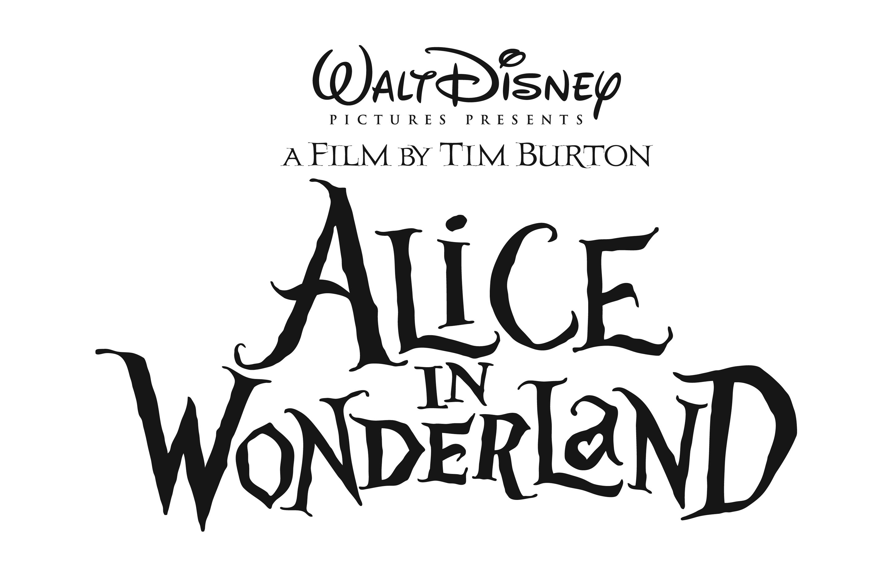 2880x1864 Tim Burton's Alice In Wonderland Logo And High Resolution Photos