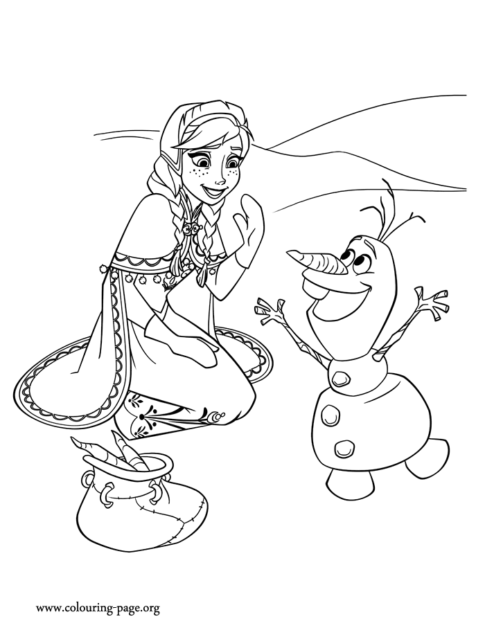 700x910 Disney Frozen Coloring Pages Printable Kids Colouring Pages Olaf