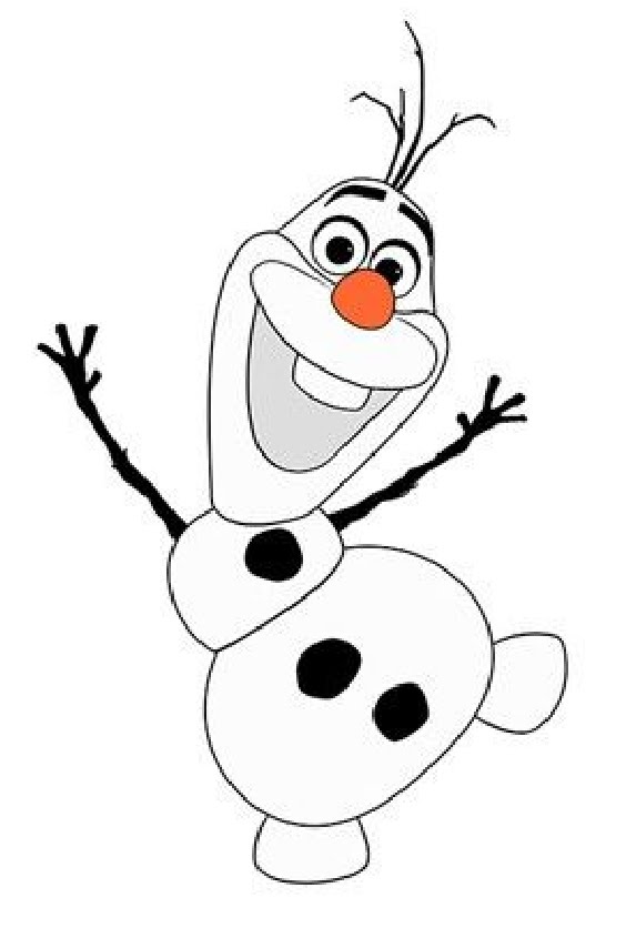 Disney Olaf Drawing at GetDrawings | Free download