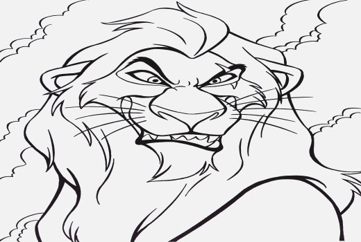 520x350 Lovely Disney Coloring Pages Simba Elegant
