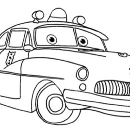 268x268 Coloring Pages Cars Pixar Archives
