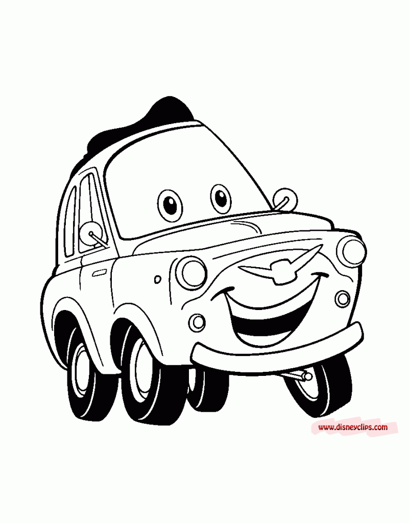 Disney Pixar Cars Drawing at GetDrawings | Free download