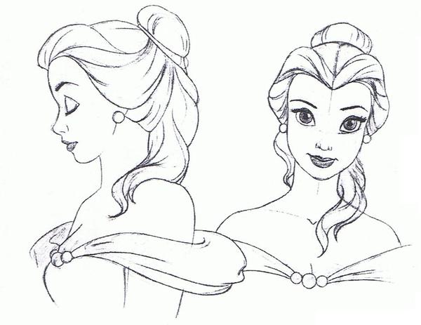 600x463 Disney Princesses (Belle Wip)