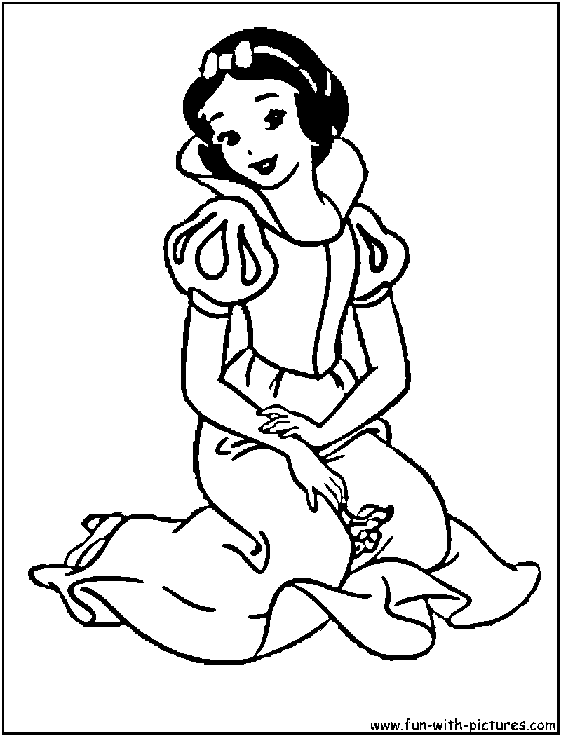 800x1050 Disney Princess Clipart Black And White