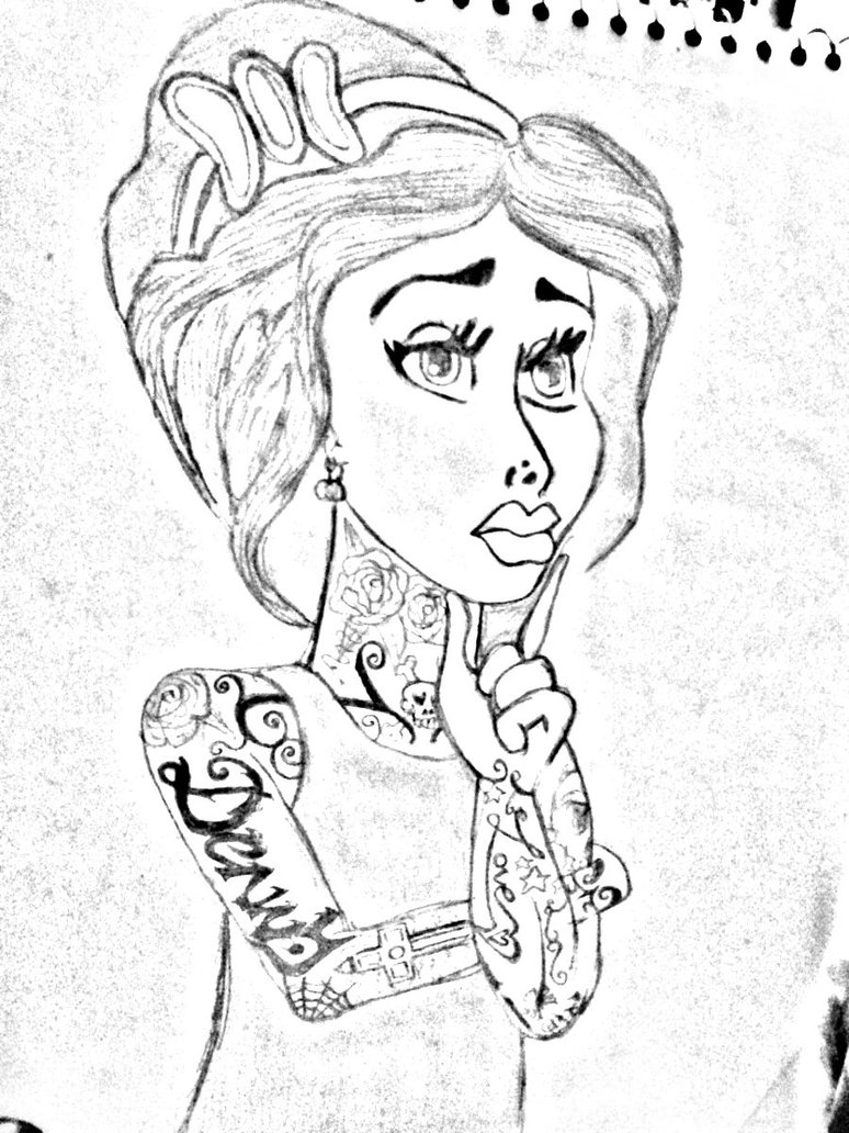 774x1032 Evil Disney Princess By Thcartist