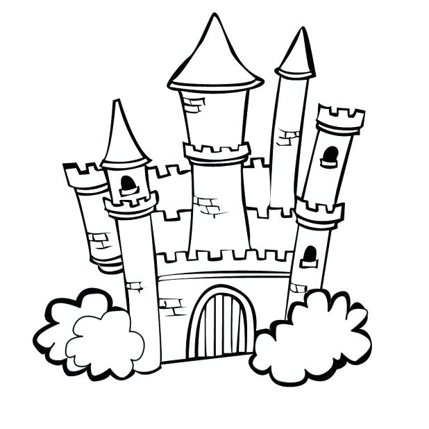 618x618 Cinderella Castle Coloring Pages. Perfect Cinderella Printable