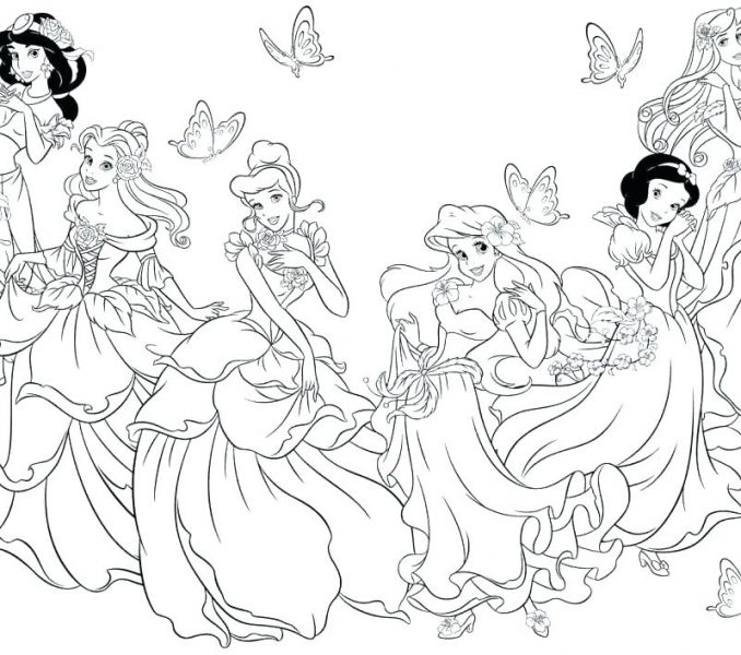 678x600 Disney Princess Print Disney Princess Pictures To Print Print It