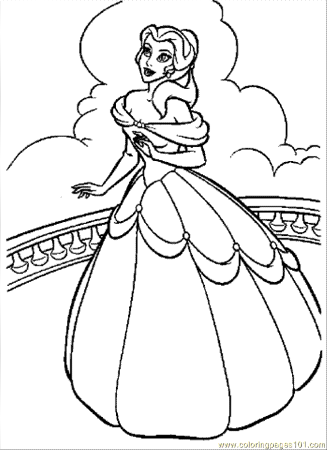 650x893 Disney Princess Coloring31 Coloring Page