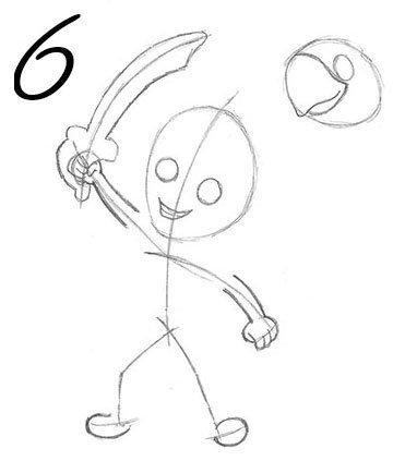 360x423 Step By Step Instruction How To Draw Jake From Jake And The Never