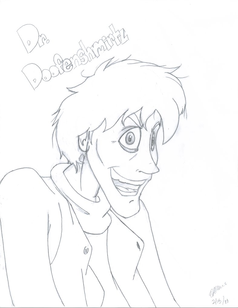 786x1017 Dr. Doofenshmirtz Disney Style By Allhailweegee