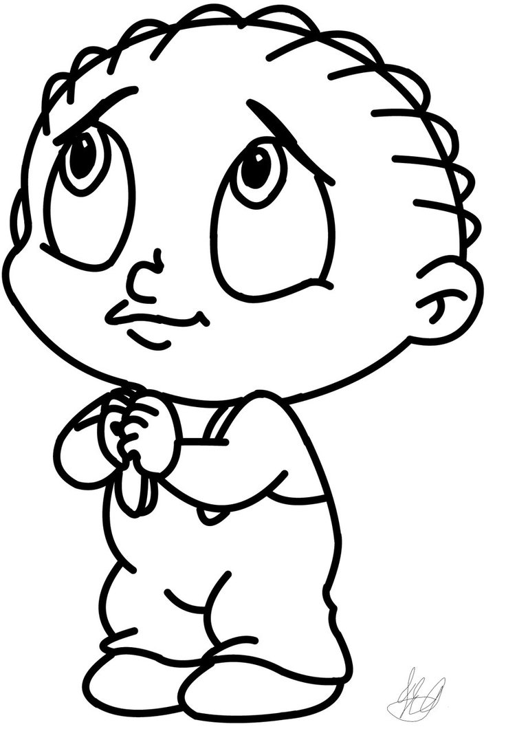 752x1063 Stewie Griffin Disney Style By Farside44