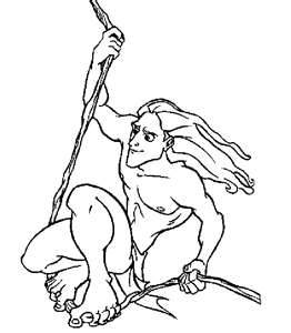 Disney Tarzan Drawing