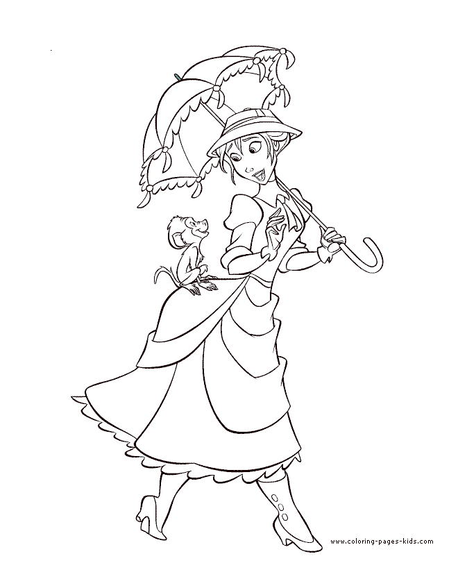 660x847 Tarzan Coloring Pages