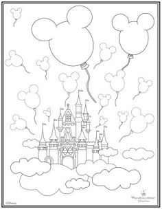 236x304 Disney World Coloring Pages