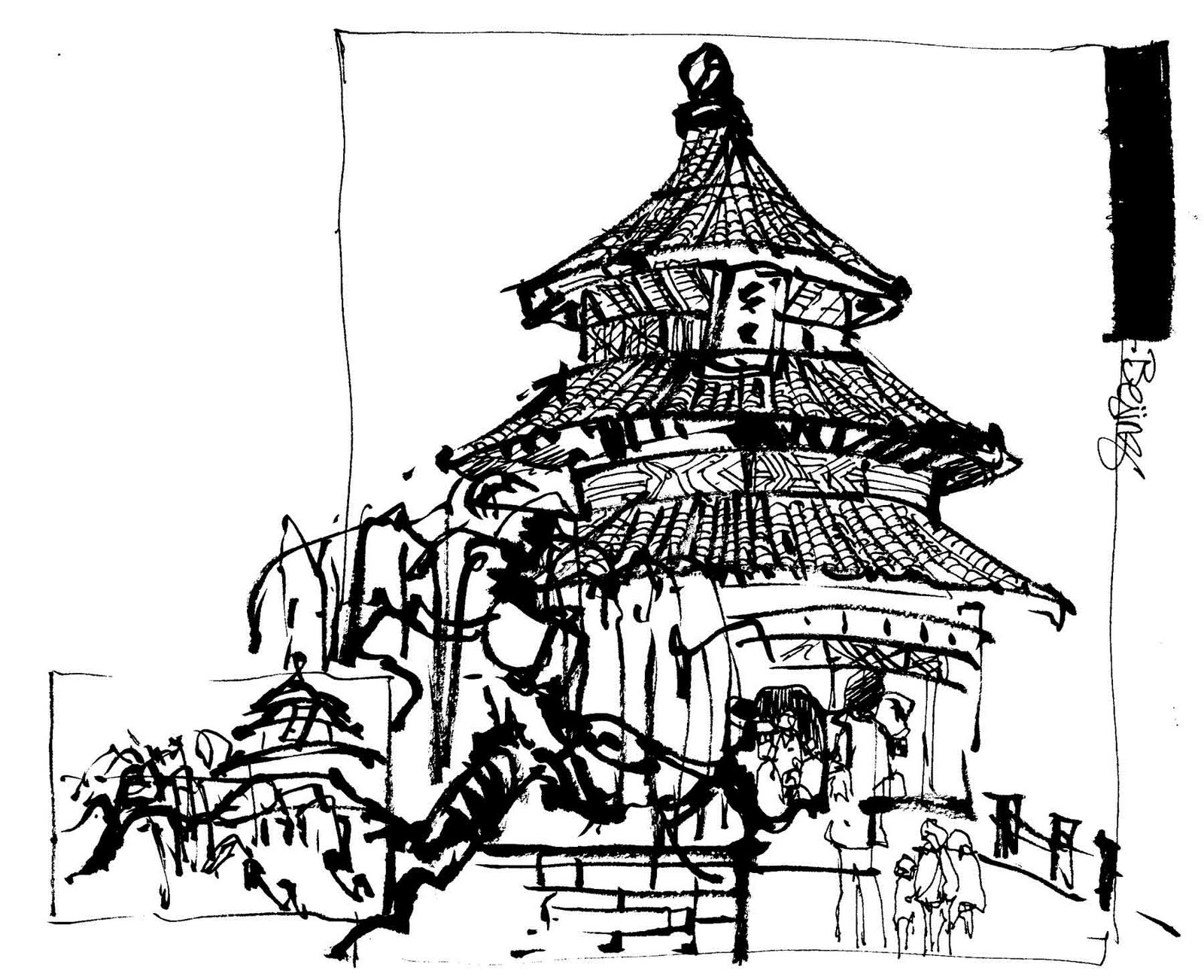 1600x1302 Urban Sketchers S.f. Bay Area More Sketches From Disney World