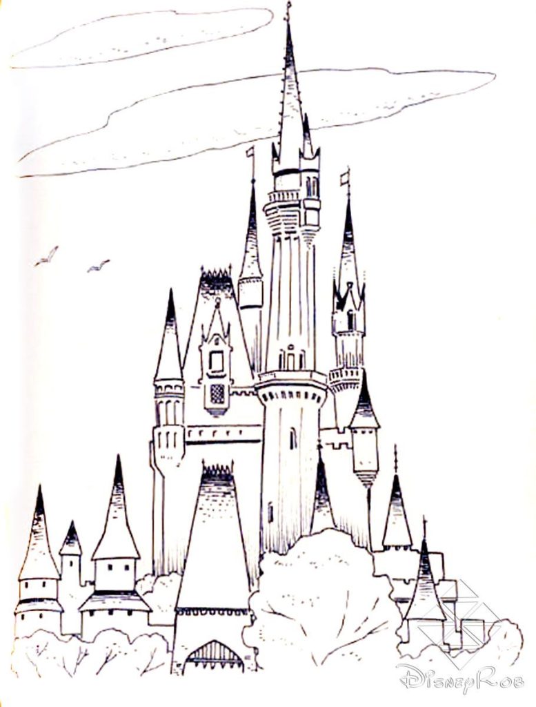 777x1024 Disneyland Castle Coloring Page Az Coloring Pages Disneyland