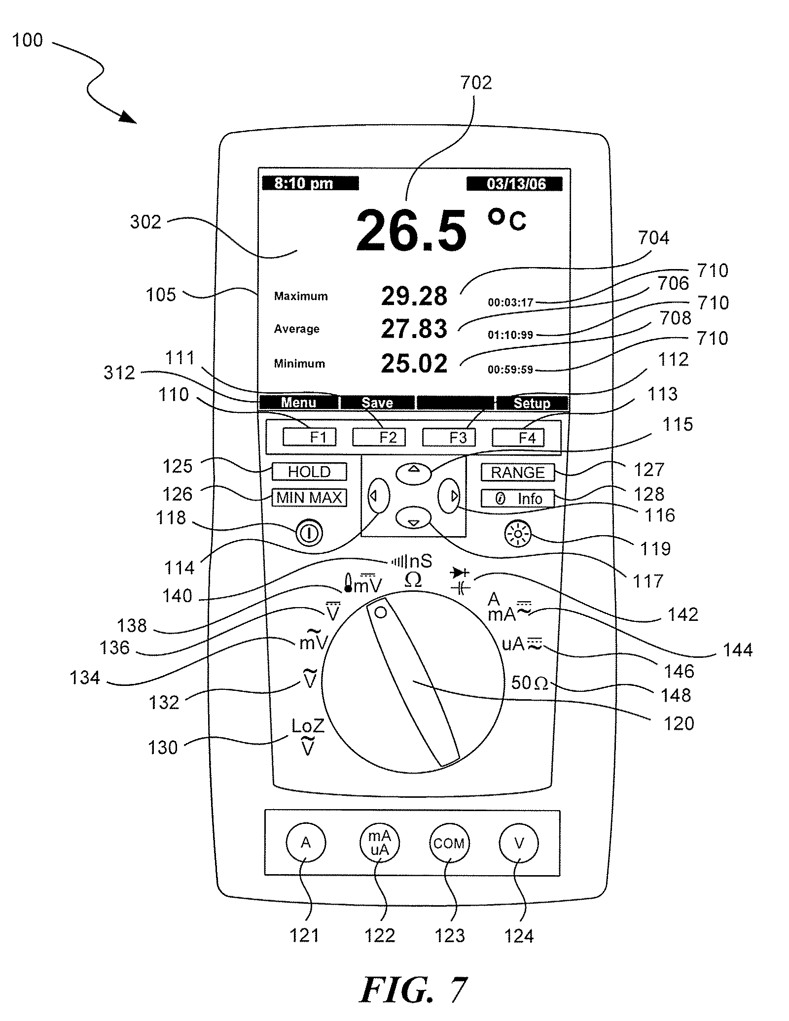 1600x2072 Patent Us8198884 Mini Measurement Display For Digital Multimeter