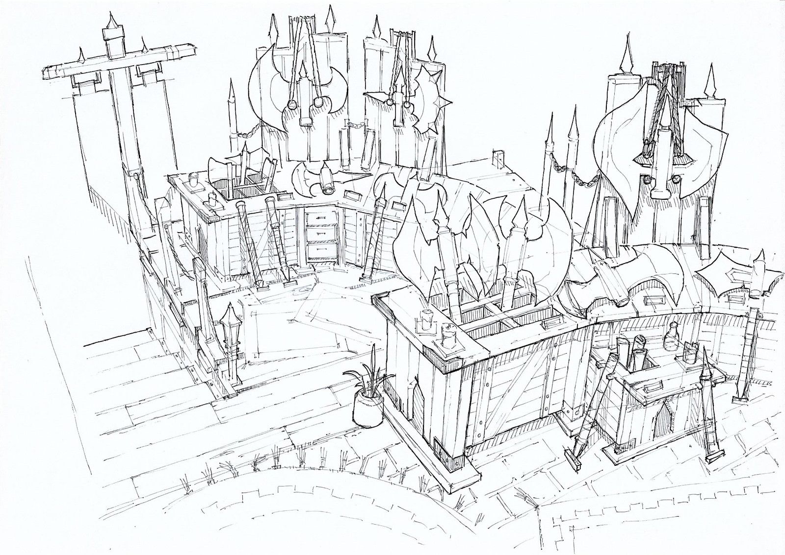 1600x1133 Ax Display Stand, Jeon Hyun Ho On Artstation