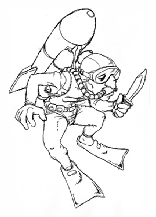 317x440 Rocket Diver Metal Slug Wiki Fandom Powered By Wikia